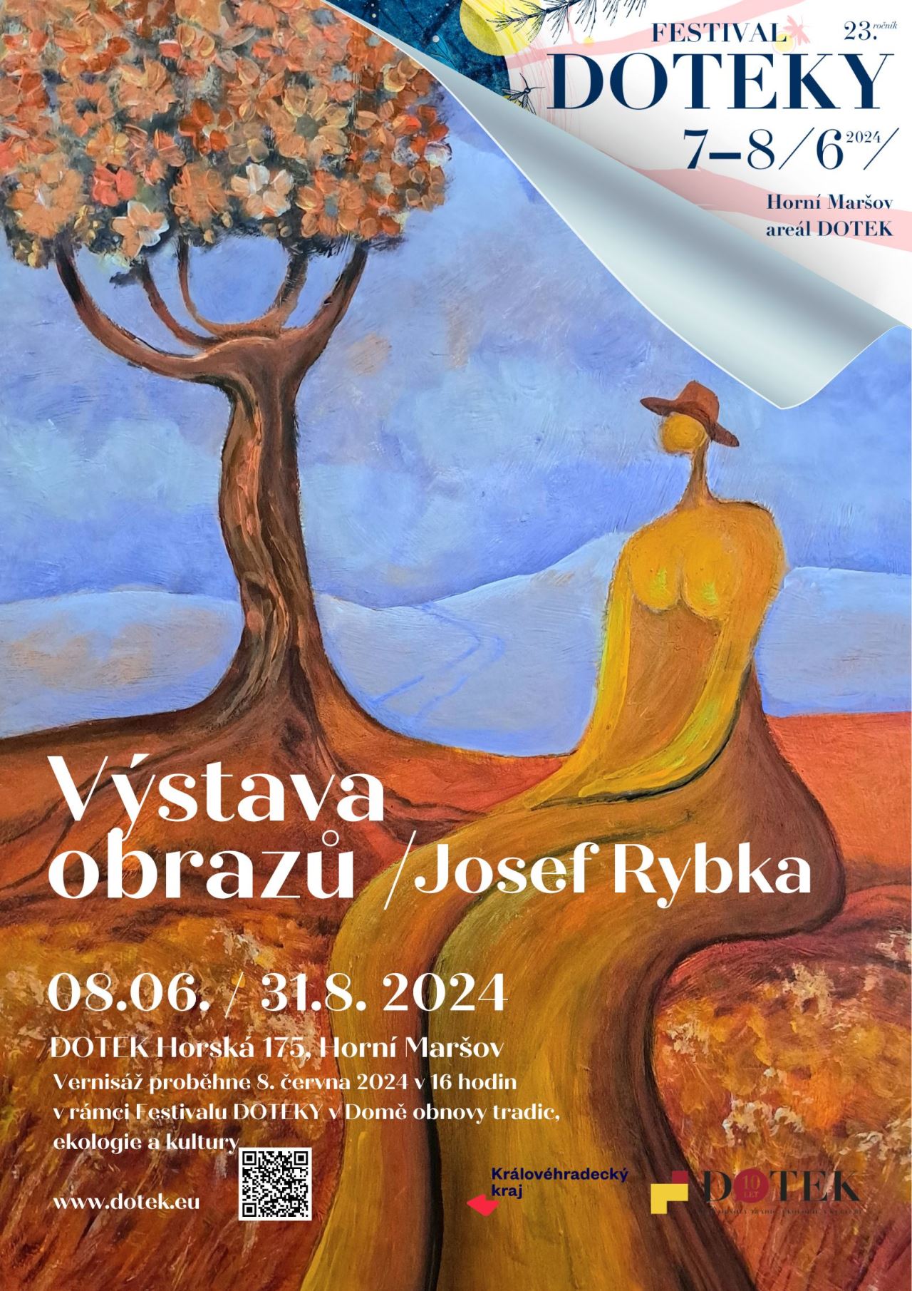 Výstava obrazů - Josef Rybka